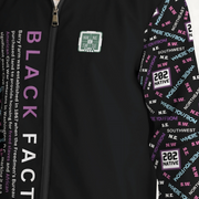 Black Fact Jacket (Purple)